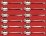 Chippendale by Towle Sterling Silver Teaspoon Set 12 pieces 6 1/8"