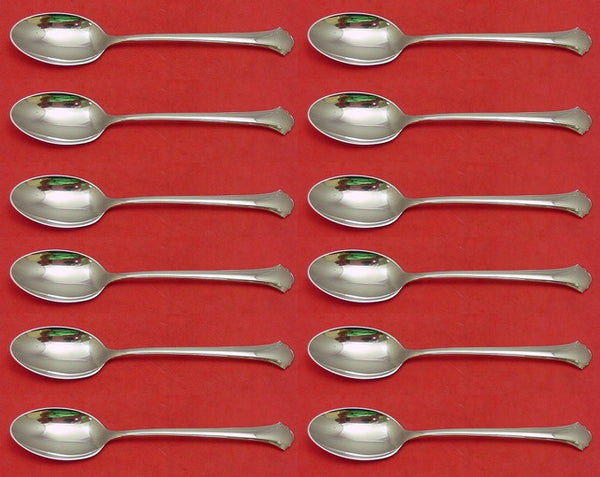 Chippendale by Towle Sterling Silver Teaspoon Set 12 pieces 6 1/8"