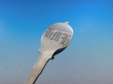Medallion by Wendt Sterling Silver Gravy Ladle Gold Washed 8 1/4" Server Vintage