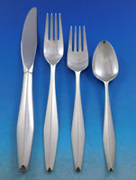 Diamond by Reed and Barton Sterling Silver Flatware Set Service 76 pieces Modern
