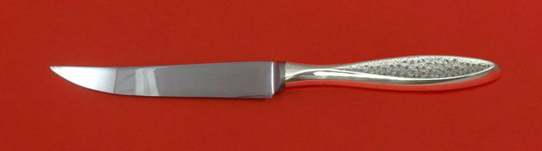 Snowflake by International Sterling Silver Steak Knife Serrated Custom 8 1/2"