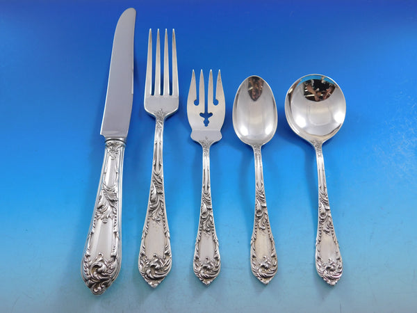 Romaine by Reed and Barton Sterling Silver Flatware Service for 12 Dinner 64 pcs
