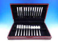 Avila by Alvin Sterling Silver Flatware Set For 12 Service 48 pieces Scarce