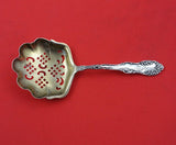 Old English by Towle Sterling Silver Nut Spoon GW entire bowl pierced 4 1/2"