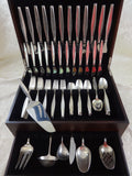 Classique by Gorham Sterling Silver Flatware Set Service 103 Pieces Modernism