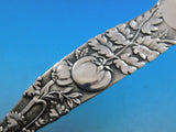 Vine by Tiffany and Co Sterling Silver Soup Ladle Ruffled Edge with Tomatoes 12"