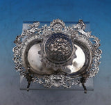 Gorham Sterling Silver Inkwell with Tray Pen Rest Winged Angels #195 (#6555)