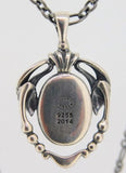 Georg Jensen 2014 Genuine Natural Smoky Quartz Pendant Jewelry (#J3907)