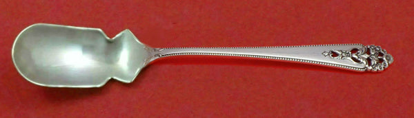 Queen's Lace by International Sterling Silver Horseradish Scoop Custom 5 3/4"