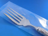 Rose by Stieff Sterling Silver Fish Fork Individual Notch tine 7 1" HH WS Custom
