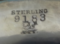 Redlich & Co. Sterling Silver Compote Raised w/Shell 3-D Dolphin #9183 (#0361)