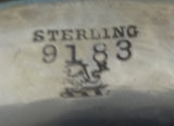 Redlich & Co. Sterling Silver Compote Raised w/Shell 3-D Dolphin #9183 (#0361)