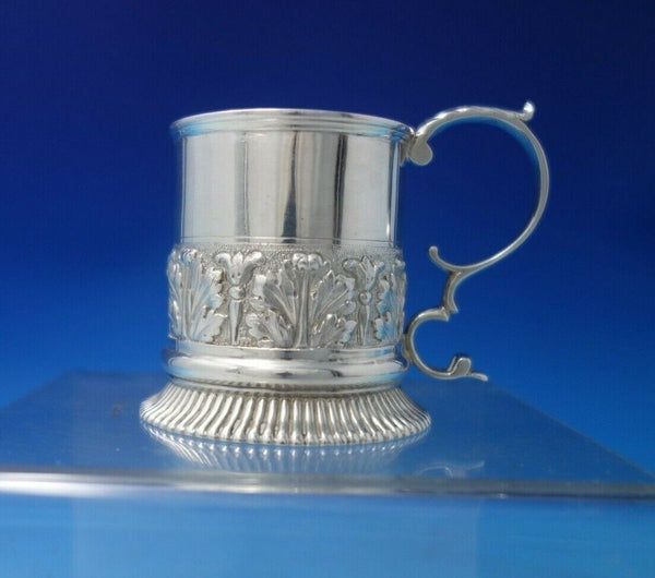 JA English Sterling Silver Child's Cup Gold Washed Interior 3.5 ozt. (#6259)