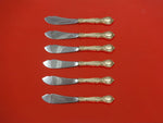 Guildhall by Reed & Barton Sterling Silver Trout Knife Set 6pc HHWS  Custom Made
