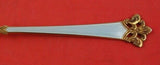 Anitra by Th. Olsens Silver Demitasse Spoon light Blue Enamel Vermeil 3 3/4"