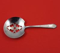 Mary II by Lunt Sterling Silver Nut Spoon Pierced 4 5/8" Serving Heirloom
