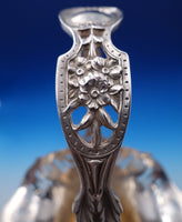 J.E. Caldwell Sterling Silver Flower Basket #5663/47 20" x 11" 49.7 ozt. (#7629)