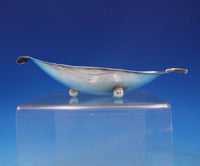 Sciarrotta Sterling Silver Bowl Almond Shape w/ Three Feet Handmade #10 (#6899)