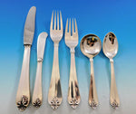 Diana by Cohr Danish Sterling Silver Flatware Set Service 34 pieces Handmade
