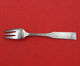 Harlequin Enameled by Georg Jensen Sterling Silver Dessert Fork w/ Green Enamel