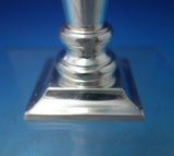 Modernism by Pampaloni Italian Sterling Silver Vase 7 1/2" x 2 1/4" 6ozt (#6279)