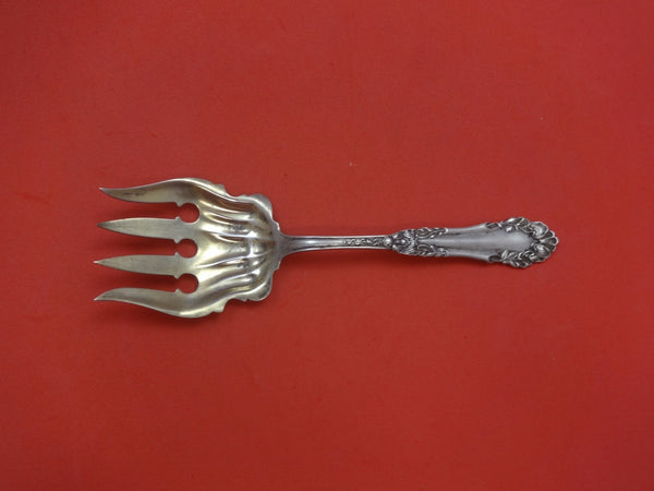 Marcell by International Sterling Silver Salad Serving Fork 8 1/4"