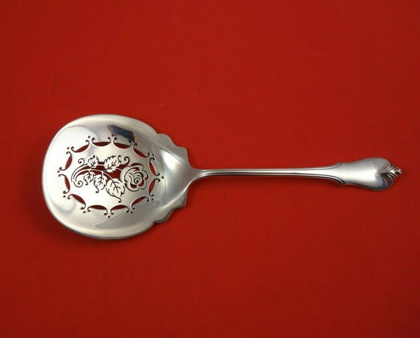 Grand Colonial by Wallace Sterling Silver Tomato Server Pierced Rose 7 1/2" Rare