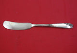 Sweetheart Rose by Lunt Sterling Silver Butter Spreader flat handle 5 3/4"
