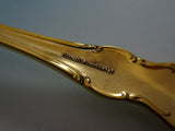 French Provincial Gold by Towle Sterling Silver Flatware Set Service 12 Vermeil