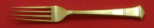 Windham Vermeil By Tiffany and Co. Sterling Silver Regular Fork 7" Gold