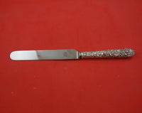 Repousse by Kirk Sterling Silver Dinner Knife All Around Design Blunt WS 9 7/8"