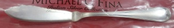Mauriziano by Schiavon Italy Sterling Silver Master Butter Flat Handle 6 1/2 New