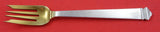 Hampton by Tiffany and Co Sterling Silver Salad Fork gold washed 6 7/8"