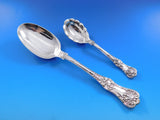 English King by Tiffany & Co Sterling Silver Flatware Set Service 100 pcs Dinner