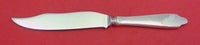 Clinton by Tiffany and Co Sterling Silver Fish Knife with Stainless Original 8"