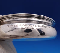 Tiffany and Co Sterling Silver Porringer with Mermaids Grapes Figural (#4177)