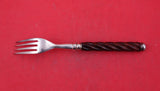 Tonga by Alain Saint Joanis Silver Plate Dinner Fork w/redwood new never used 8"