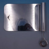 Sterling Silver Serving Tray for Sardines 7" x 7" 10.15 ozt. (#4872)