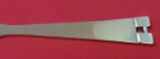Allan Adler Hammered Sterling Silver Butter Spreader Flat Handle 6 1/8" Heirloom