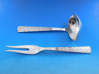 Champagne by Orla Vagn Mogensen Danish Sterling Silver Flatware Set 71 pieces