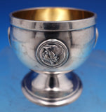 Medallion by Gorham Sterling Silver Salt Dip Gold Washed 2 1/4" x 2 1/8" (#8153)