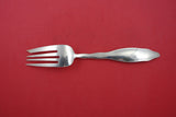 Lily of the Valley by Whiting Sterling Cold Meat Fork w/ straight tines 8 7/8"