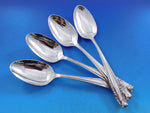 Stradivari by Wallace Sterling Silver Serving Spoon Set of 4 pieces 8 1/2"