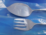 Fairfax by Durgin-Gorham Sterling Silver Salmon Serving Set Fish Custom Made