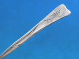 Lap Over Edge Acid Etched by Tiffany Sterling Silver Teaspoon Cicada Bugs 6"