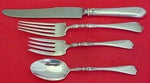 Nellie Custis by Lunt Sterling Silver Dinner Size Place Setting(s) 4-Piece
