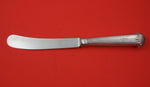 English Georgian Sterling Silver Regular Knife unreadable w/ engraved boar 9"