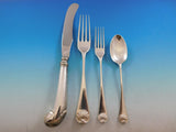 Williamsburg Shell by Stieff Sterling Silver Flatware Set 8 Dinner Service 44 pc