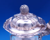 Chrysanthemum by Tiffany and Co Sterling Silver Tea Set 7pc (#8855) Beautiful!