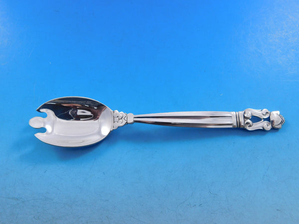 Acorn by Georg Jensen Sterling Silver Ice Cream Dessert Fork 5 3/4" Custom Made